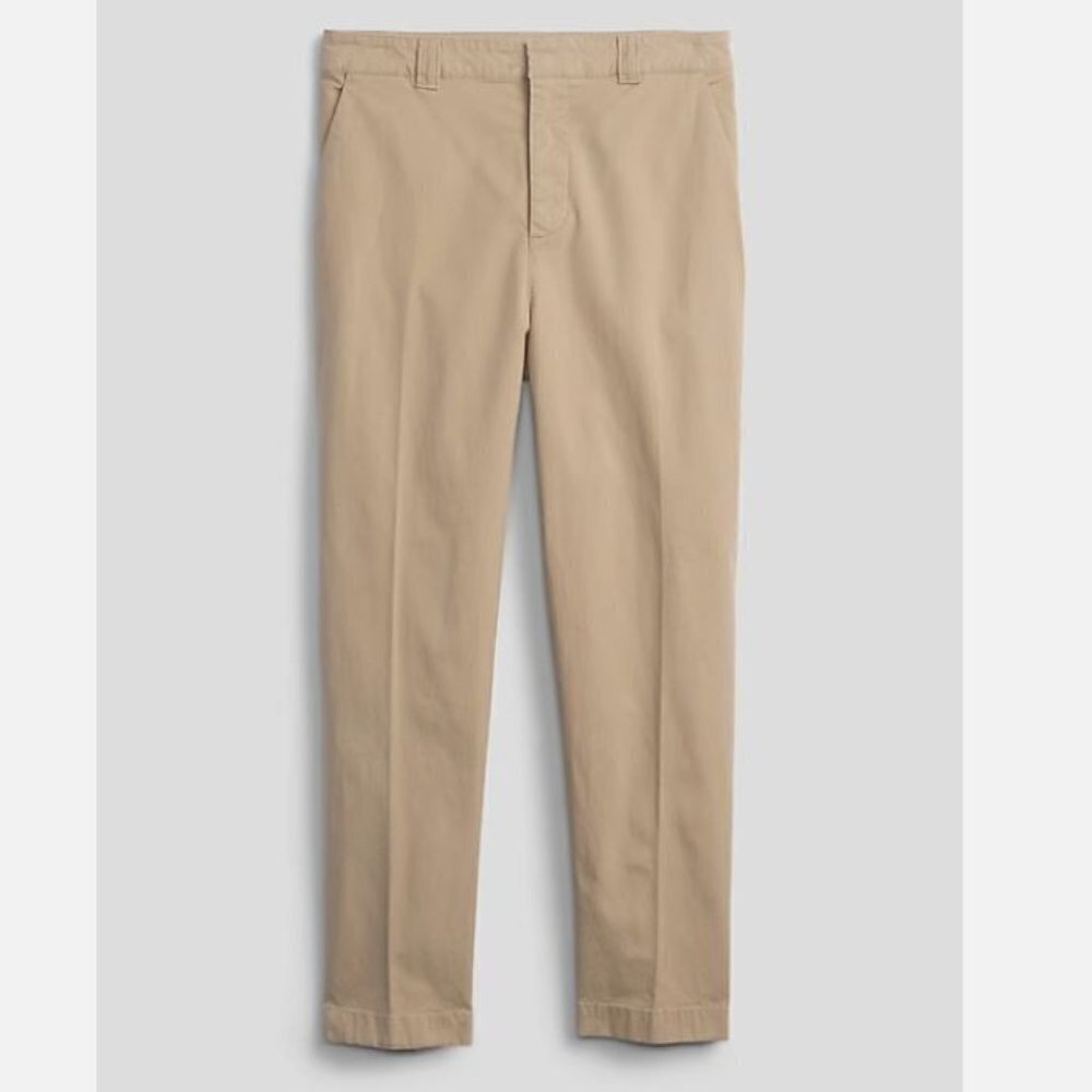 GAP 90's Straight Up Khakis with Washwell Size 6 Black Y2k Pants #815869 RT $70 - Picture 4 of 13